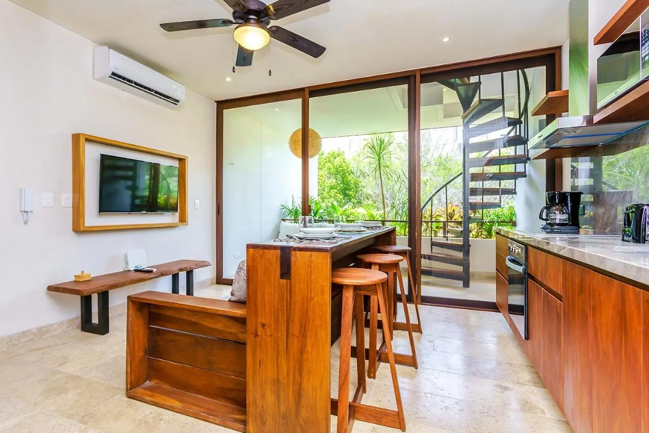 Apartment Jungle Luxury In Private Residential Area & Stunning Rooftop By Stella Rentals Tulum