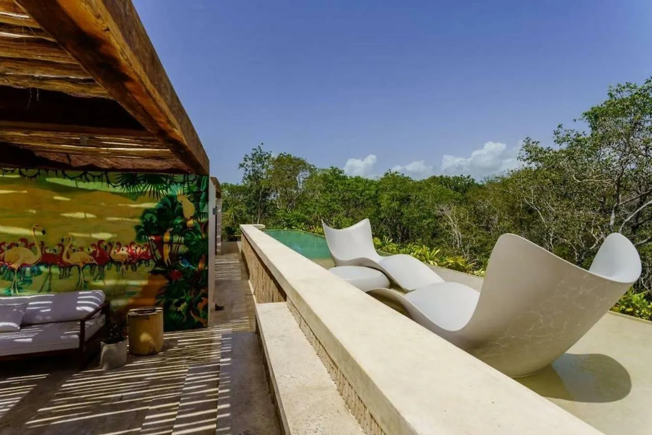 Apartment Jungle Luxury In Private Residential Area & Stunning Rooftop By Stella Rentals Tulum