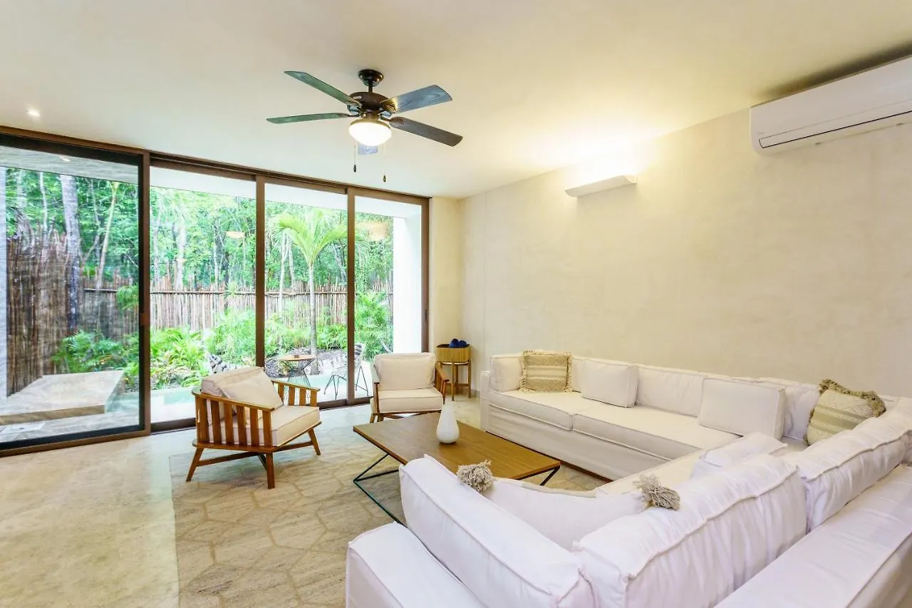 Jungle Luxury In Private Residential Area & Stunning Rooftop By Stella Rentals Tulum Apartment